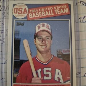 Topps Mark McGwire Baseball Card - Usa First Base